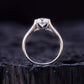 1.5 Carat Moissanite 925 Sterling Silver Ring Trendsi