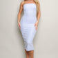 Knit Tube Midi Dress CCWHOLESALECLOTHING