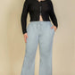 Plus Size Drawstring Waist Slant Pocket Sweatpants CCWHOLESALECLOTHING