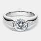 1.5 Carat Moissanite 925 Sterling Silver Ring Trendsi