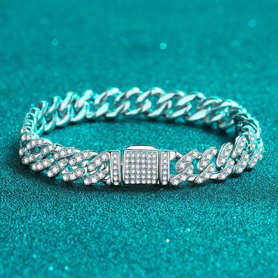 4.63 Carat Moissanite 925 Sterling Silver Bracelet Trendsi