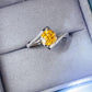 1 Carat Moissanite 925 Sterling Silver Ring Trendsi