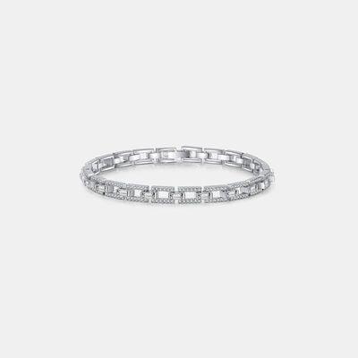 3.2 Carat Moissanite 925 Sterling Silver Bracelet Trendsi