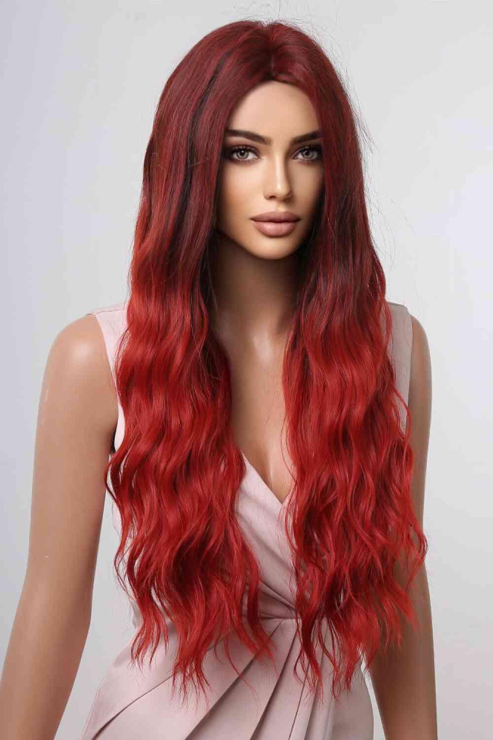 13*1" Full-Machine Wigs Synthetic Long Wave 27" Trendsi