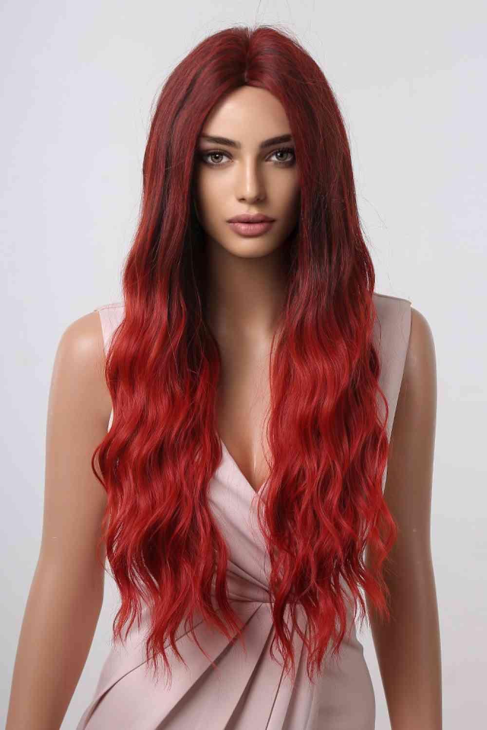 13*1" Full-Machine Wigs Synthetic Long Wave 27" Trendsi