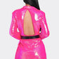 Pearl Belted Sequin Blazer Mini Dress CCWHOLESALECLOTHING