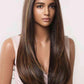 13*2" Lace Front Wigs Synthetic Long Straight 26" 150% Density Trendsi