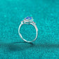 1 Carat Moissanite 925 Sterling Silver Ring Trendsi