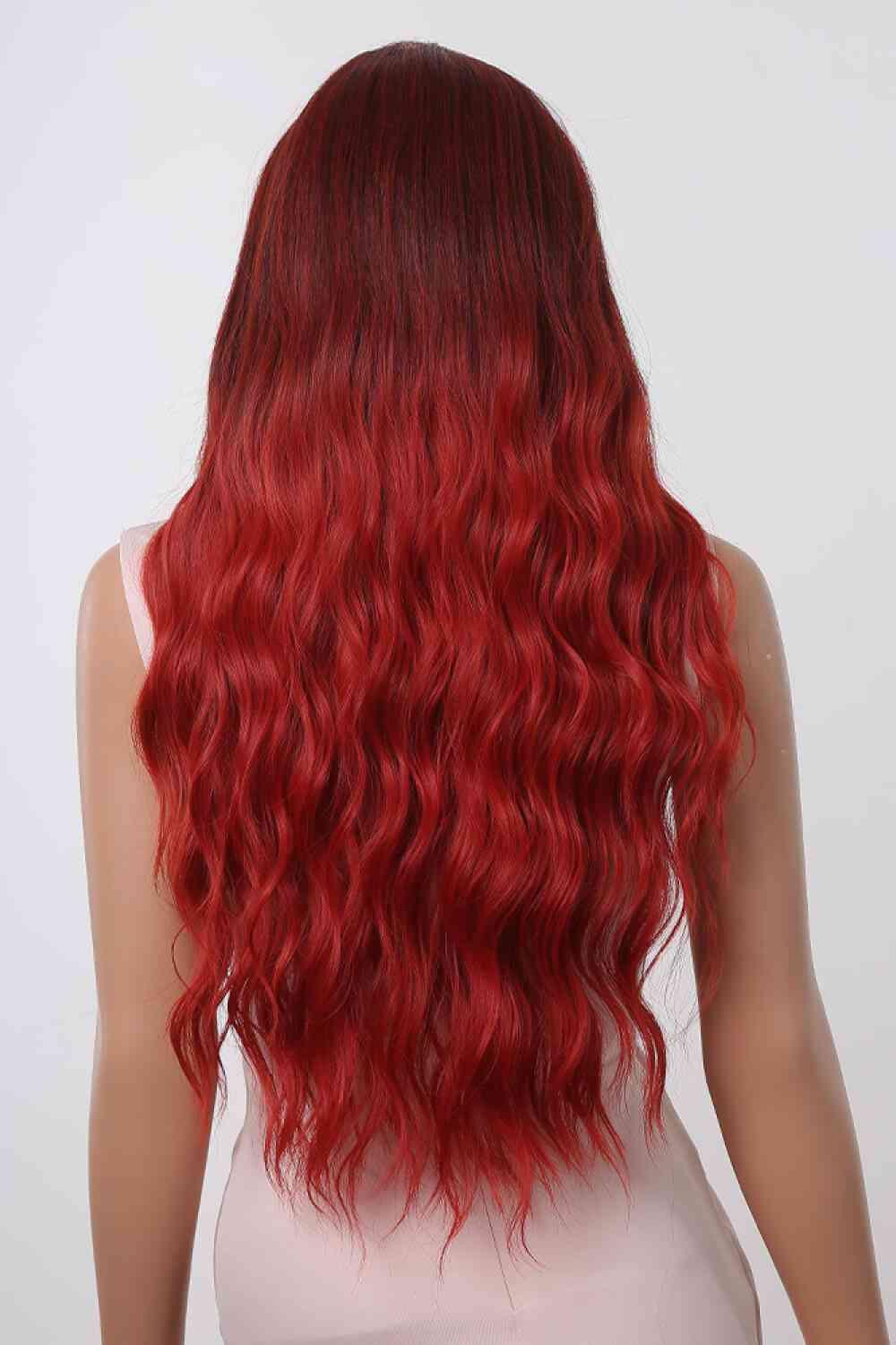 13*1" Full-Machine Wigs Synthetic Long Wave 27" Trendsi